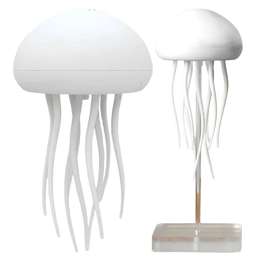 3D Jellyfish Night Light Creative Sleeping Light Voice Control Atmosphere Light Type-C Charging for Home Bedroom Decor